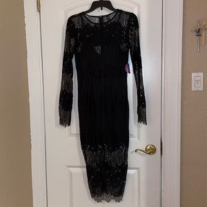 Brand new lace detail dress